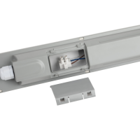 Линейный светодиодный светильник ЭРА SPP-201-0-65K-L32 32Вт 6500K 4160Лм IP65 1200мм в линию до 10шт матовый'