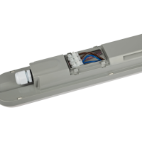 Линейный светодиодный светильник ЭРА SPP-201-0-65K-E36 36Вт 6500K 3420Лм IP65 1200мм с бап 1 час матовый'
