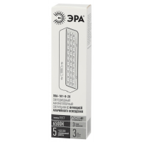 Аварийный светильник светодиодный ЭРА DBA-101-0-20 непостоянный 30LED 5ч IP20'
