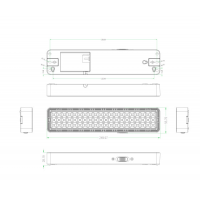 Аварийный светильник светодиодный ЭРА DBA-103-0-20 непостоянный 60LED 5ч IP20'