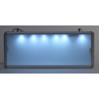 Аварийный светильник ЭРА SSA-101-0-20 светодиодный 3ч 3Вт без текста стикер 358х145 мм'
