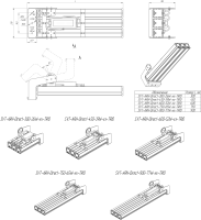 LED светильник SVT-ARH-Direct-600-52W-8-TRIO'