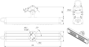 LED светильник SVT-STR-MPRO-Max-81W-20'